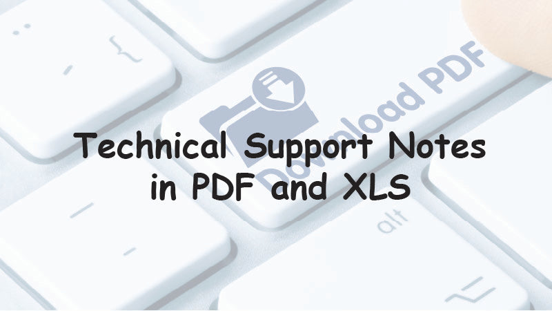 Technical Support Notes in PDF for Modified Atmosphere Packaging (MAP)
