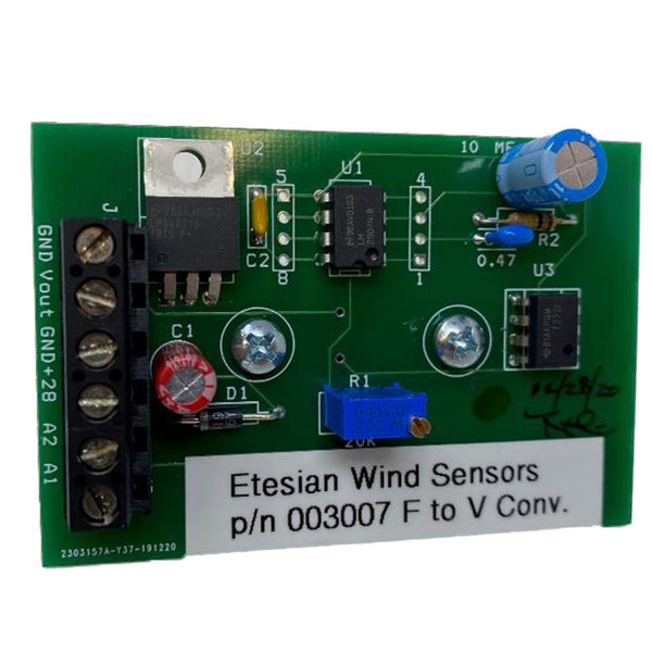 Converter Assembly, Frequency to Voltage