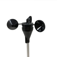 Anemometer, 3-Cup Wired, AC Signal
